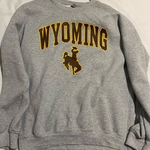 wyoming crew neck.